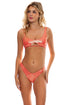 Luli Fama Babes Just Want Sun Scoop Neck Cut Out Top